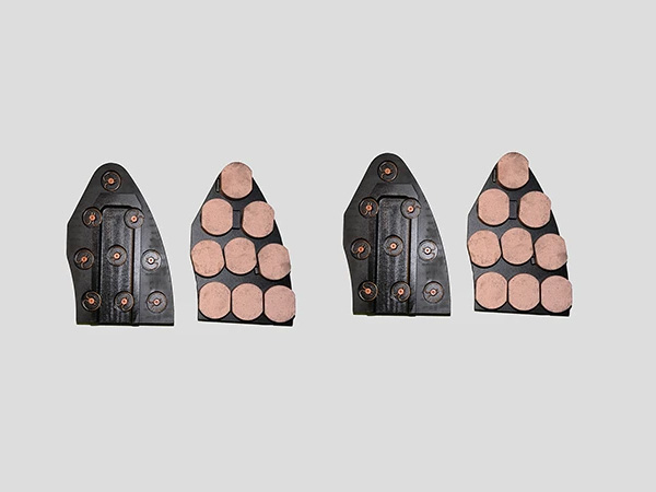 Non-Dovetail Powder Metallurgy Brake Pads for 300-350 km/h and Above EMUs